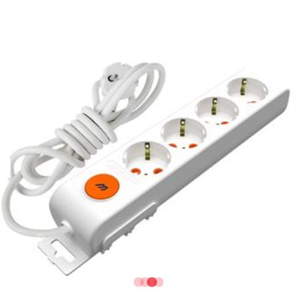 RI-TECH DÖRTLÜ TOP.LI GRUP PRİZ(Ç.K.)(1 MT) 1